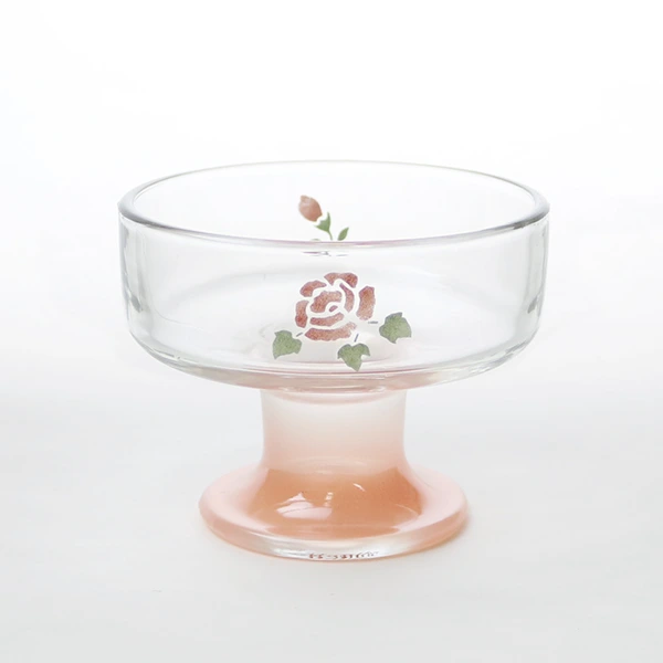ラ・フロレゾン　デザートグラス（ローズ）