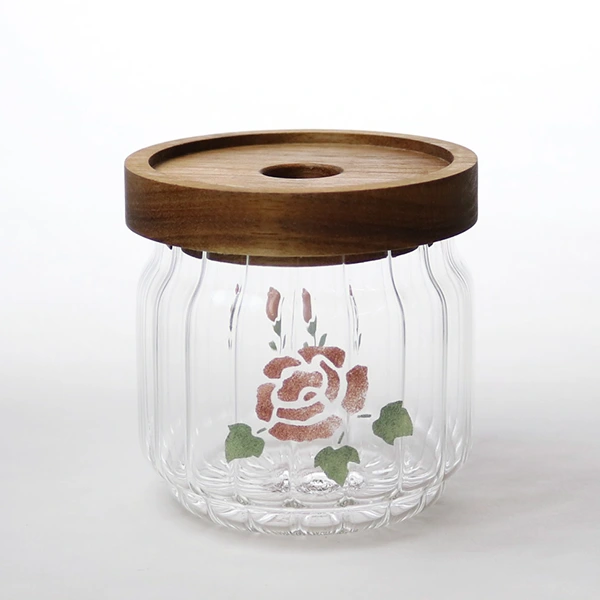 ラ・フロレゾン　キャニスターS（ローズ）