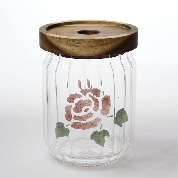 ラ・フロレゾン　キャニスターM（ローズ）