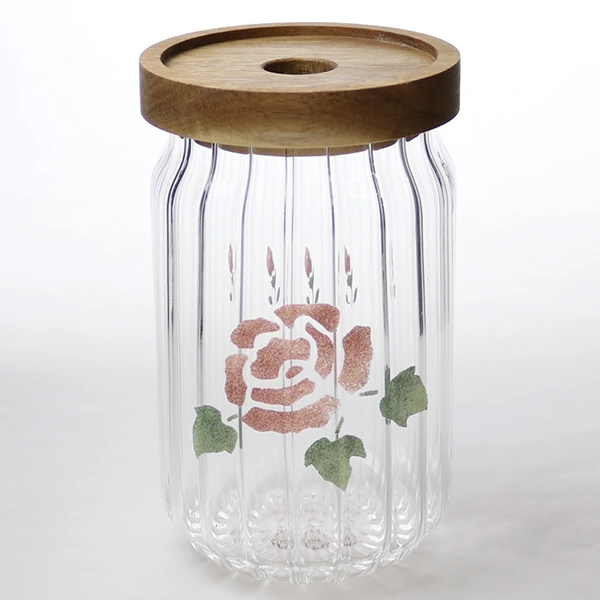 ラ・フロレゾン　キャニスターL（ローズ）