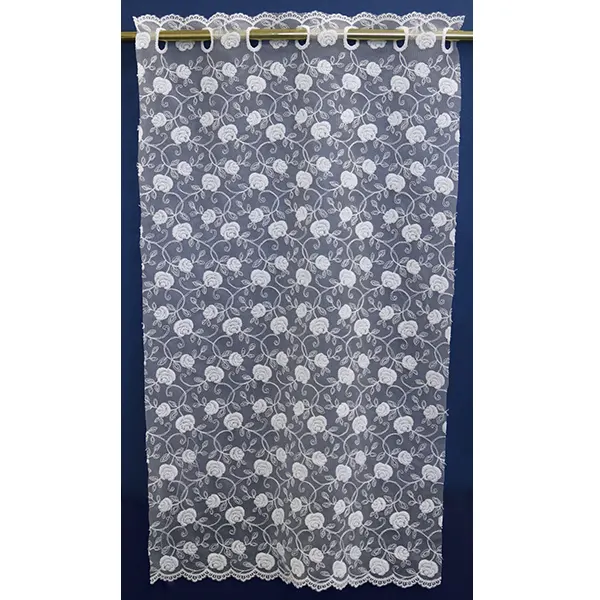 カフェナチュールカーテン　Peバラ（60cm巾）