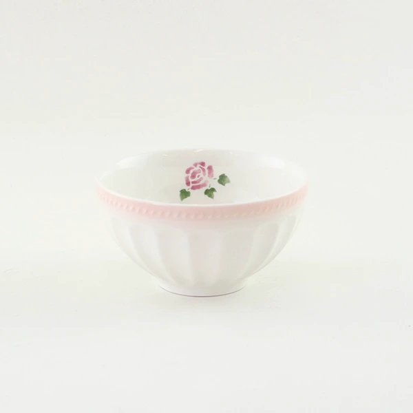 ラ・フロレゾン　カフェオレボウル（ローズ）