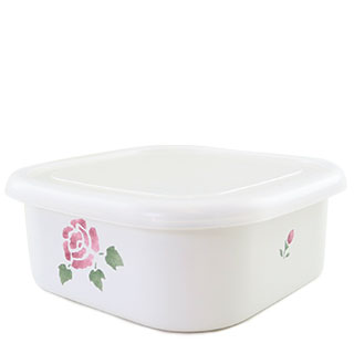 スクエアコンテナL（ローズ）