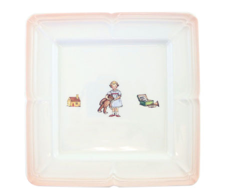 マリアンヌスクエアプレートS　プチメゾン・ドゥ・マニー