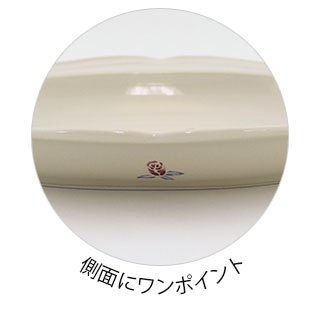 シャーロット ディーププレート側面