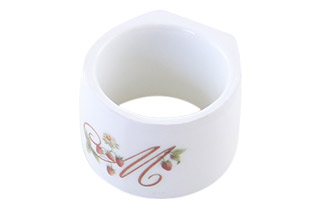 陶器ナプキンリング(レール・ドゥ・ロココ）