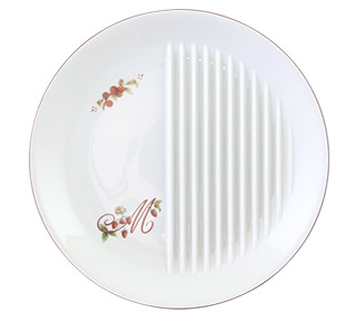 なみなみプレート(レール・ドゥ・ロココ）
