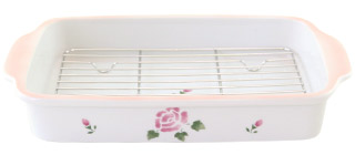 フライ＆グリルプレート(ローズ）