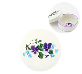 ラウンドケース(ブーケ・ドゥ・ヴィオレット）