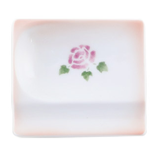 ルール・デュ・テ　カトラリープレート(ローズ）