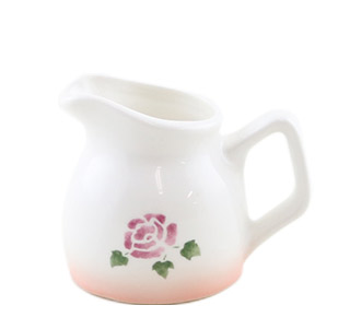 ルール・デュ・テ　持ち手付クリーマー（ローズ）