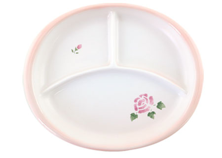 ル・プティ・デジュネ ヴァリエプレート(ローズ）