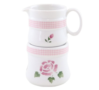 カントリーチェックシリーズ オイルウォーマー(ローズ）