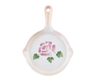 壁掛けフライパン　ローズ