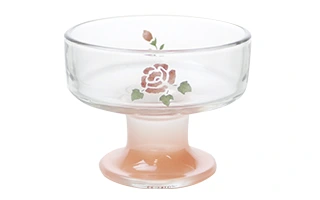ラ・フロレゾン　デザートグラス　ローズ