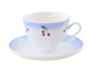 カップソーサー　チェリー