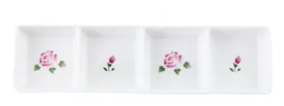 4仕切りプレート　ローズ
