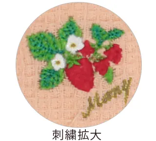 ディッシュクロス　ストロベリー