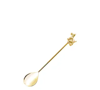 メタルカトラリーⅡスプーン テリア(ゴールド)